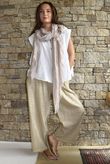 Elsie Pure Cotton Cap Sleeve Blouse White